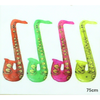 Inflatable Saxophone Design Balloon - Assorted 