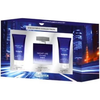 Insignia Night Life Mens 3pcs Gift Set 