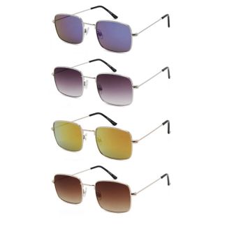 Kids Square Reflector Sunglasses - Assorted
