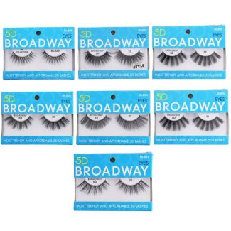 Wholesale Kiss 5D Broadway Eyelashes - Assorted 