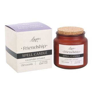 Wholesale Lavender Infused Friendship Spell Candle - 350g 