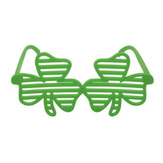 Wholesale Adults Shamrock Shutter Glasses 
