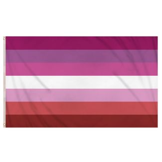 Lesbian Gay Pride Flag - 5x3ft