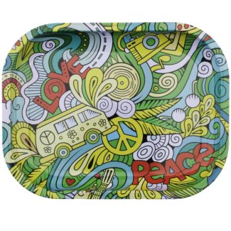 Wholesale Sparkys Rectangular "Love Peace" R-Tray 