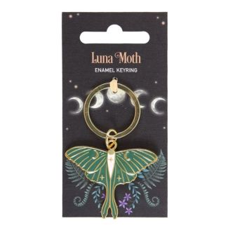 Luna Moth Design Keyring (7.5cm)