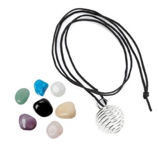 Make Your Own Gemstone Necklace Kit 