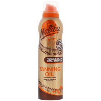 Malibu Coconut Sun Continuous Tanning Oil Spray 175ml