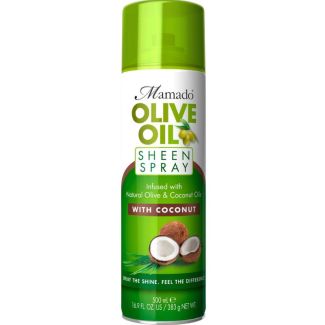 Mamado Olive Oil Sheen Spray With Coconut (500ml)