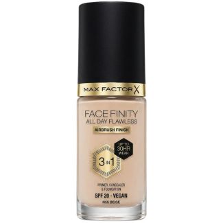 Max Factor Facefinity 3-in-1 SPF20 Foundation – N55 Beige (30ml)