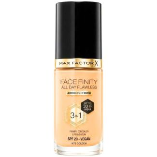Max Factor Facefinity 3-in-1 SPF20 Foundation – N75 Golden (30ml)