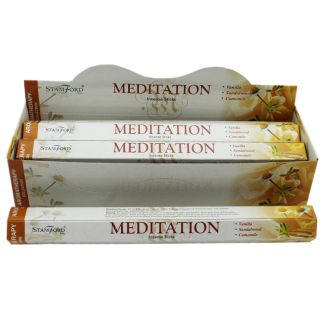 Wholesale Stamford Hex Incense Sticks - Meditation