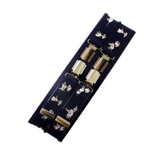 Men's Braces Dogs Design - 25mm Wide