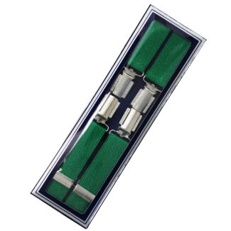 Men's Braces Emerald Green 25mm Wide