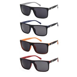 Unisex Two Shade Wayfarer Sunglasses - Assorted