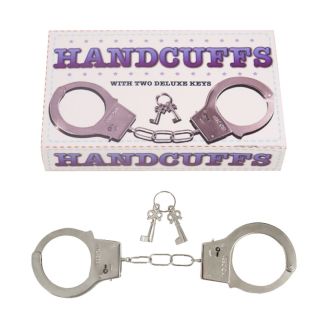 Metal Handcuffs With Keys 