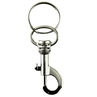 Metal Keyring - Plain 7 cm
