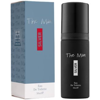 Milton Lloyd Men's Perfume - The Man Silver (50ml EDT)