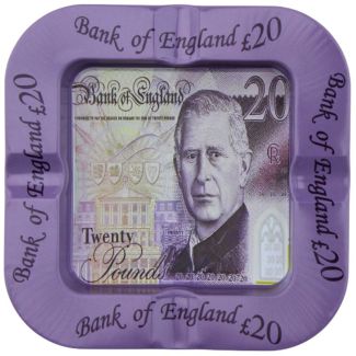 Money Tin Ashtray  -  Assorted (12.5cm x12.5cm)