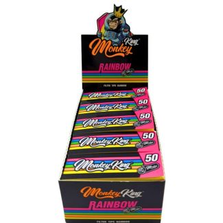 Monkey King Filter Tips - Rainbow (25 Pack)