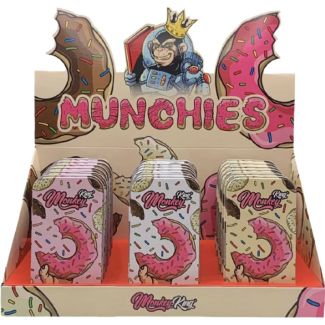 Monkey King Metal Storage Tin - Munchies (11.5x6.2cm) Assorted 