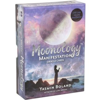 Moonology Manifestation Oracle Card Deck by Yasmin Boland