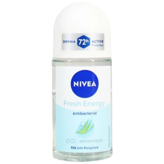 Nivea Men Roll On 72h Anti-Perspirant Deodorant 50ml - Fresh Energy