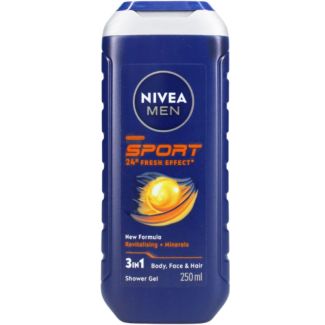 Nivea Men 3in1 Sport Shower Gel - 250ml