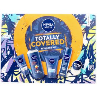 Nivea Men Totally Covered Skincare Kit Gift Set (02/2029)