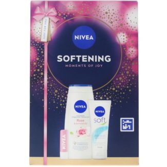 Nivea Moments Of Joy 3pcs Gift Set - Softening  