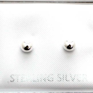Wholesale Sterling Silver Ball Stud-3mm