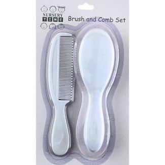 Nursery Time Baby Comb and Brush Set 