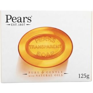 Pear Transparent Soap With Natural Oils - 125g