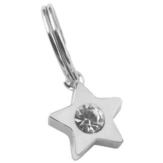 Pet Charm - Star with Diamante