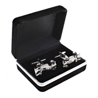 Wholesale Gents Silver Cufflinks - Racing Car