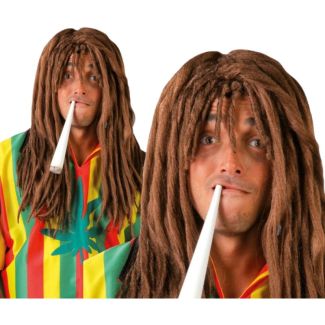 Rasta Style Wig - Brown