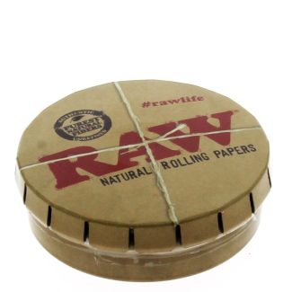 RAW Classic Click-Clack Metal Storage Tin - 5.5 x 1.7cm