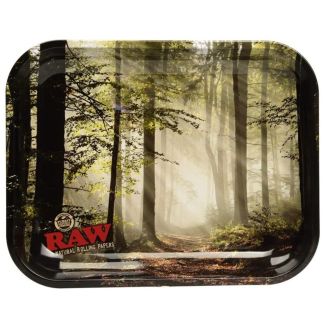 RAW Forest Design Metal Rolling Tray - 34 x 27cm