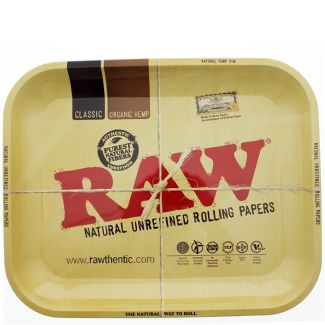 RAW Classic Metal Rolling Tray - 34 x 28cm