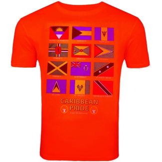 Red Caribbean Pride T-Shirt 