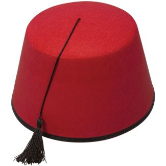 Red Fez Hat
