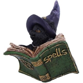 Green Cat Grimoire Figurine – 8.2cm