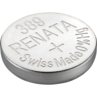 Renata 389 Silver Oxide Watch Battery - 1.55v