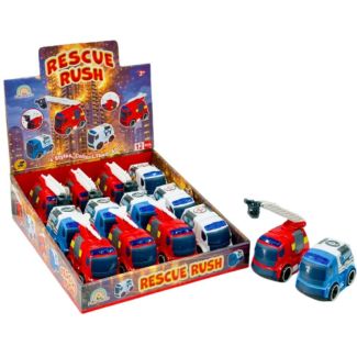Rescue Rush Emergency Vehicle Toys  - Assorted Colours 