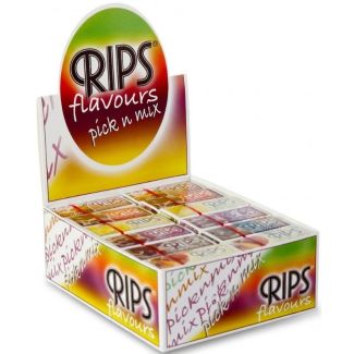 Rips 24 Silm Rolling Papers Pick & Mix Flavoured - 4m 
