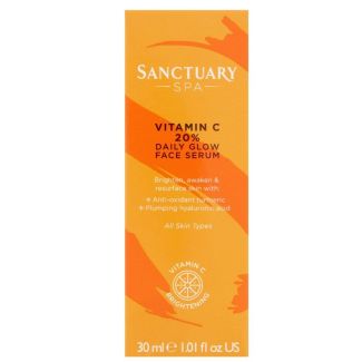 Wholesale Sanctuary Spa Vitamin C 20% Daily Glow Face Serum 30ml 