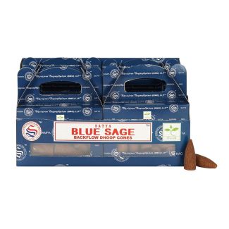 Satya Backflow Dhoop Cones - Blue Sage