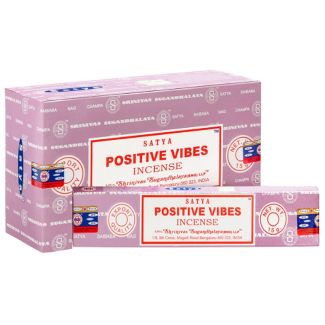 Satya Positive Vibes Incense Sticks (12 x 15g)
