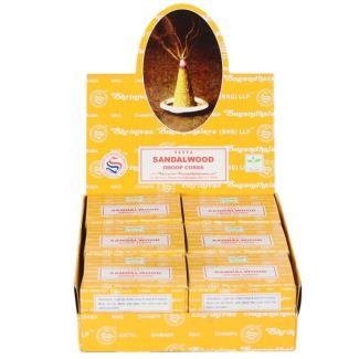 Satya Dhoop Cones - Sandalwood 