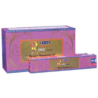 Satya Natural Incense Sticks - Rose
