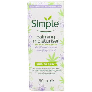 Simple Calming Moisturiser Cream - 50ml 